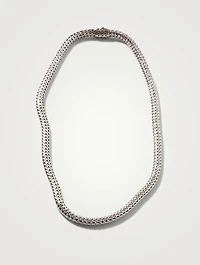 Classic Chain 6.5mm Sterling Silver Necklace