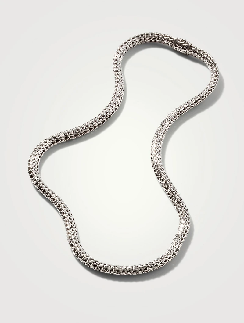 Classic Chain 6.5mm Sterling Silver Necklace
