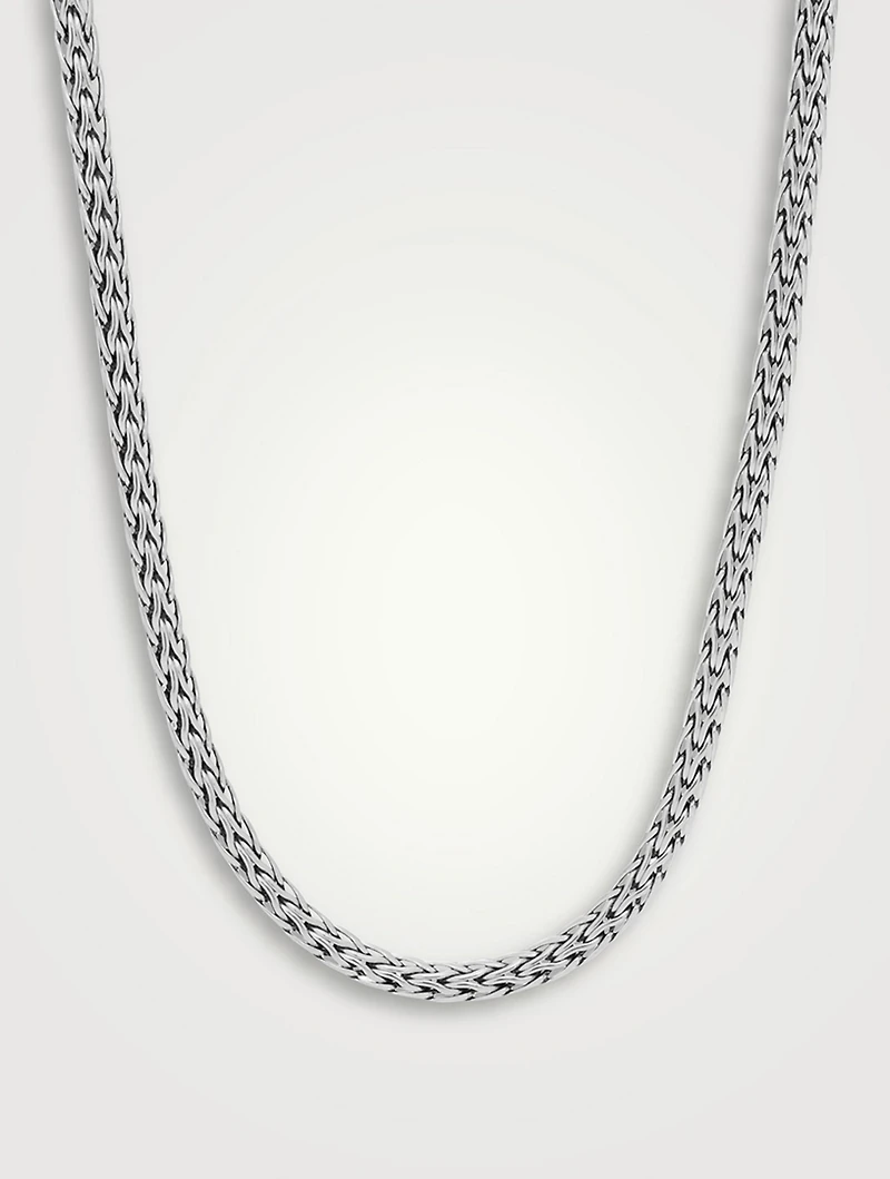 Slim Classic Chain 3.5mm Sterling Silver Necklace