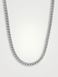 Slim Classic Chain 3.5mm Sterling Silver Necklace
