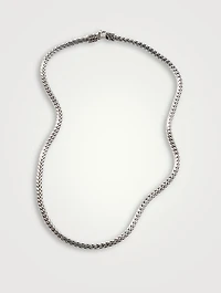 Slim Classic Chain 3.5mm Sterling Silver Necklace