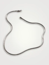 Slim Classic Chain 3.5mm Sterling Silver Necklace