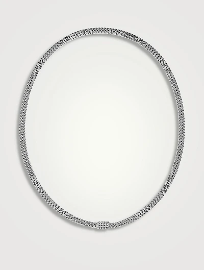 Classic Chain 5mm Sterling Silver Necklace