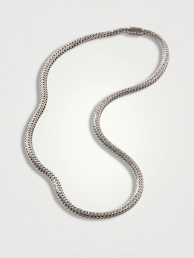Classic Chain 5mm Sterling Silver Necklace