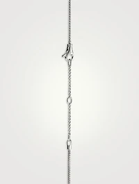 JH Essentials Sterling Silver Chain Necklace With Pearl