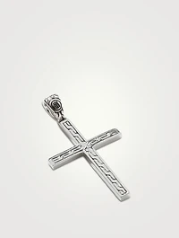 Jawan Sterling Silver Cross Pendant Necklace