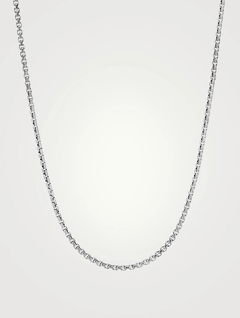 Sterling Silver Box Chain Necklace