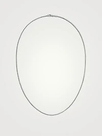 Sterling Silver Box Chain Necklace