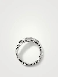 Surf Sterling Silver Ring