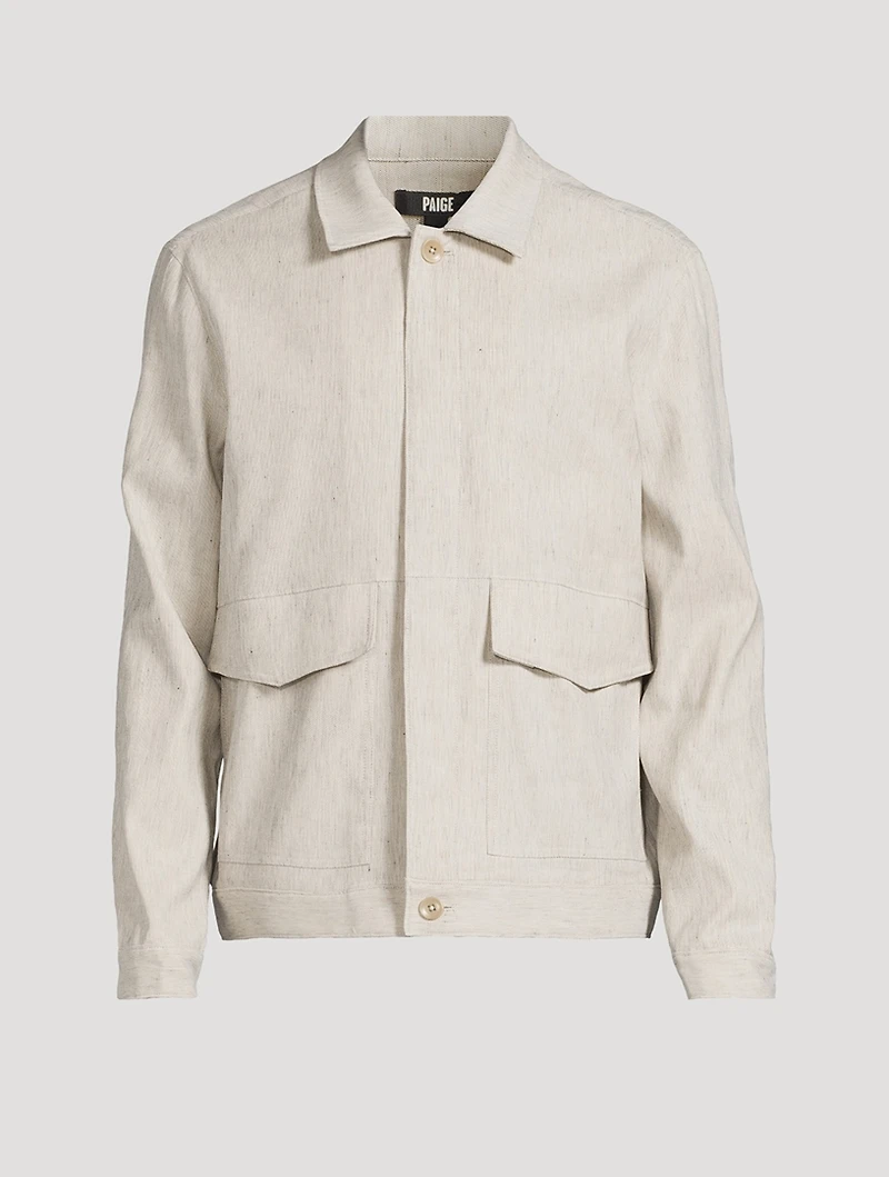 Jerico Cotton And Linen Jacket