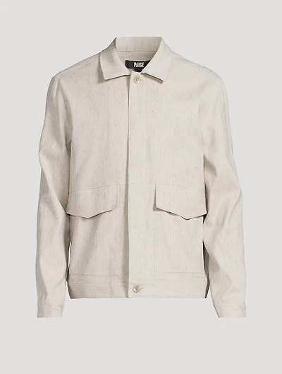 Jerico Cotton And Linen Jacket