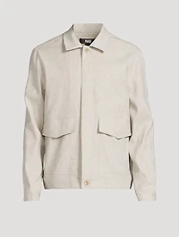 Jerico Cotton And Linen Jacket