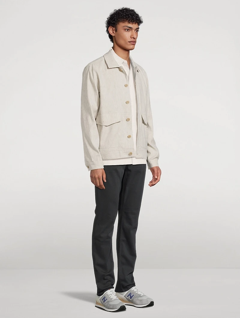 Jerico Cotton And Linen Jacket