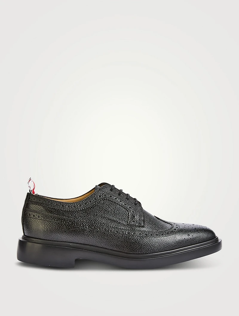 Pebble Grain Longwing Brogue Shoes