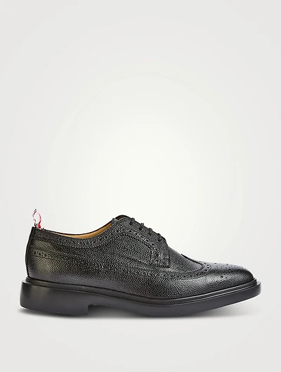 Pebble Grain Longwing Brogue Shoes