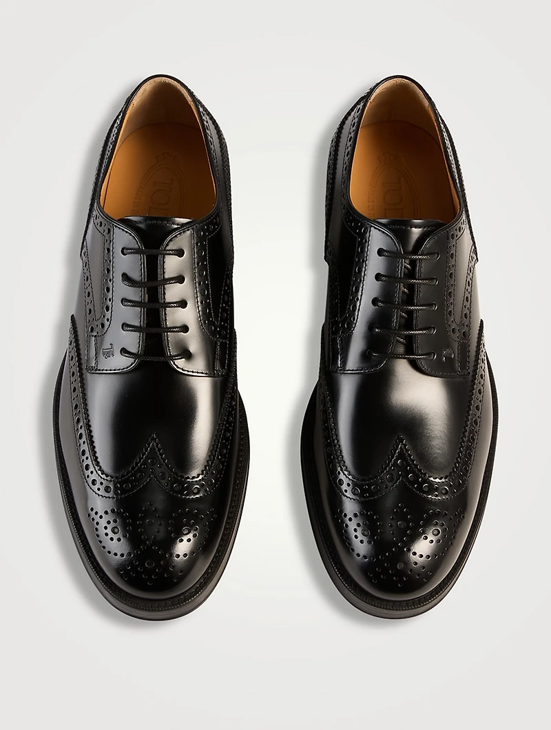 Leather Derby Shoes