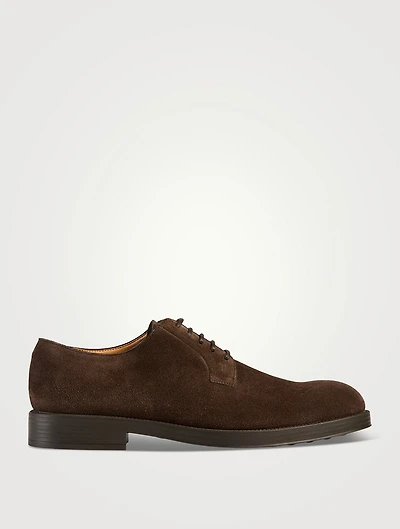 Suede Derby Shoes
