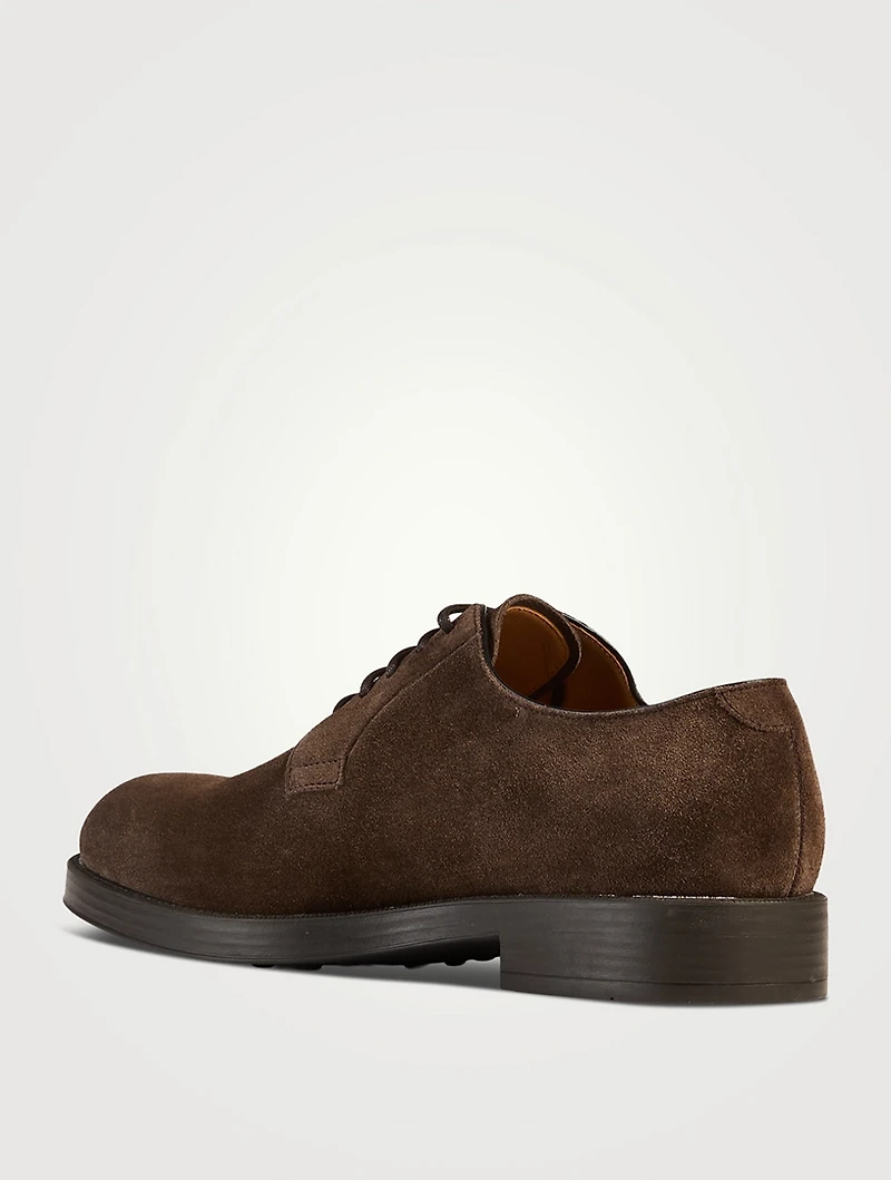 Suede Derby Shoes