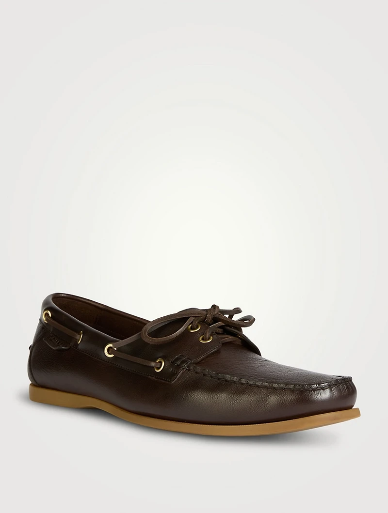 Robin Leather Boat Shoes
