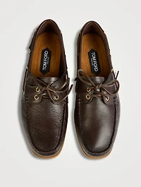 Robin Leather Boat Shoes
