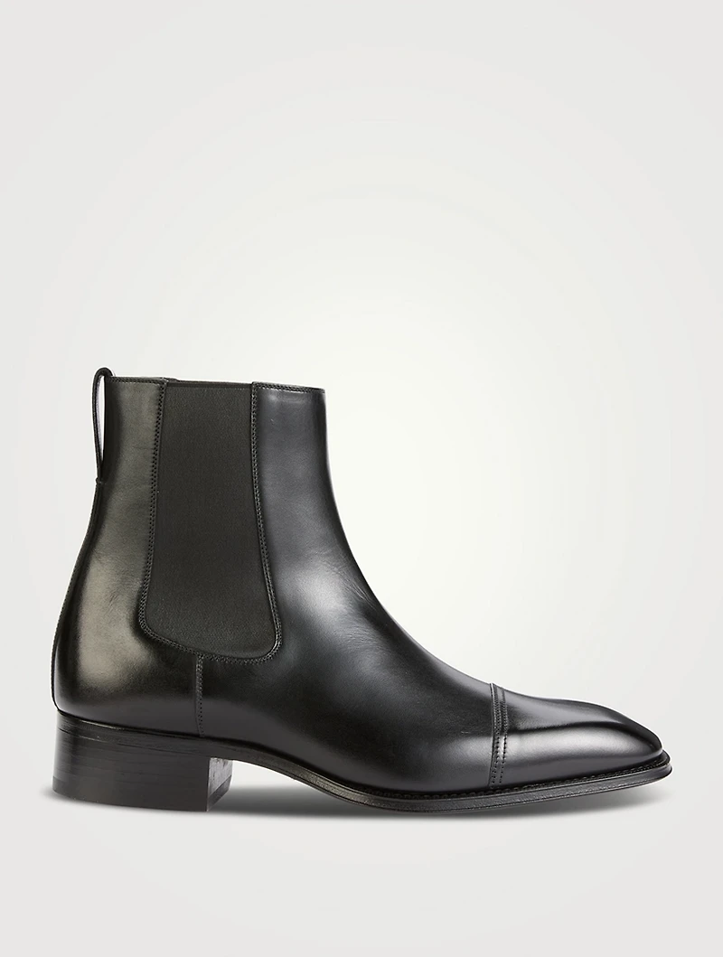 Hainaut Leather Chelsea Boots