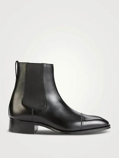Hainaut Leather Chelsea Boots