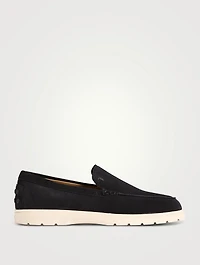 Suede Slipper Loafers