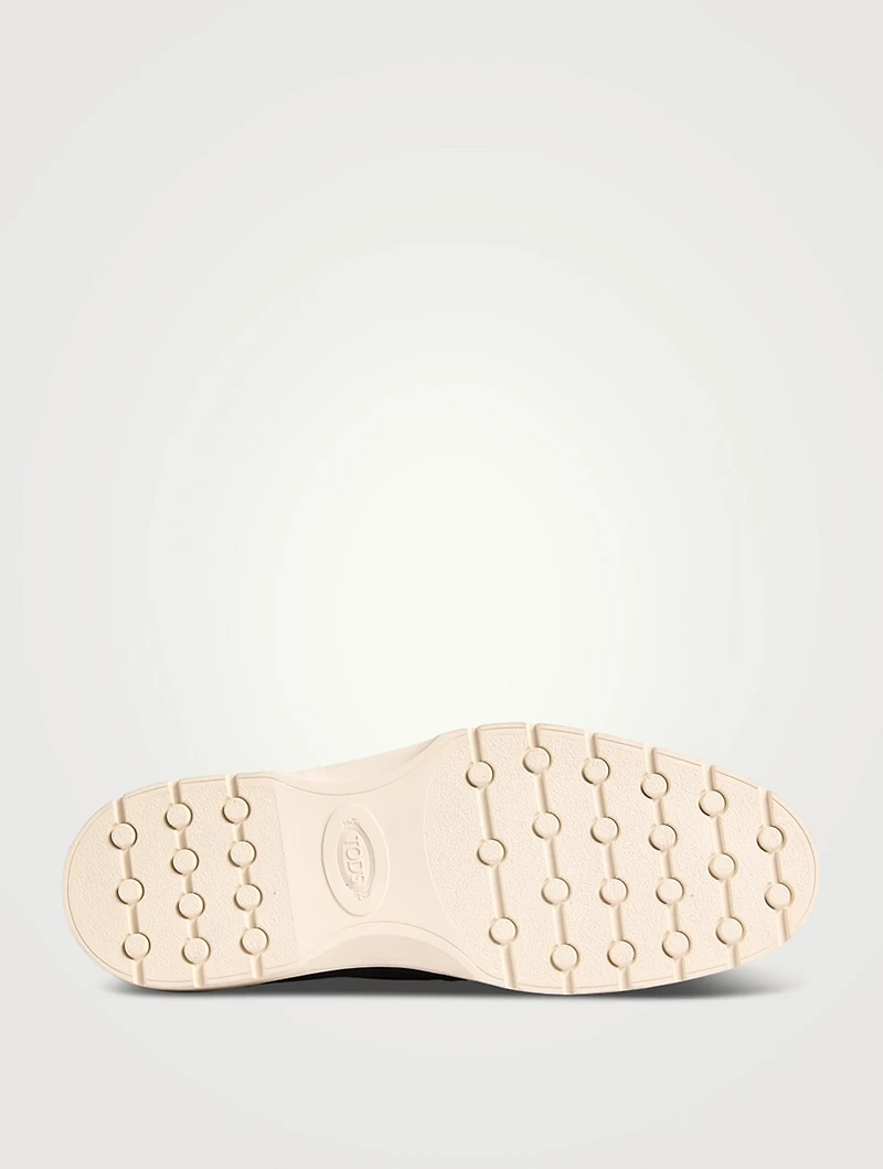 Suede Slipper Loafers