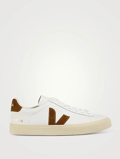 Campo Leather Sneakers With Suede