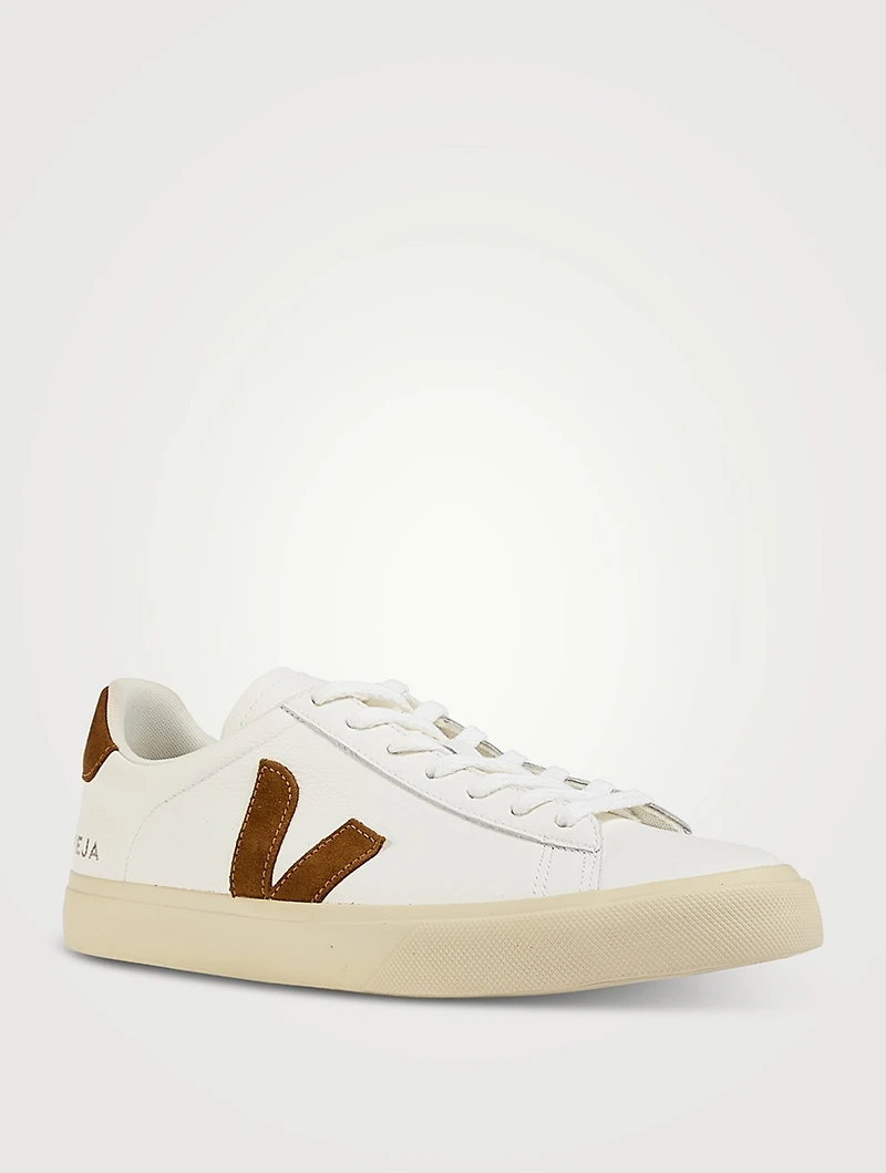 Campo Leather Sneakers With Suede
