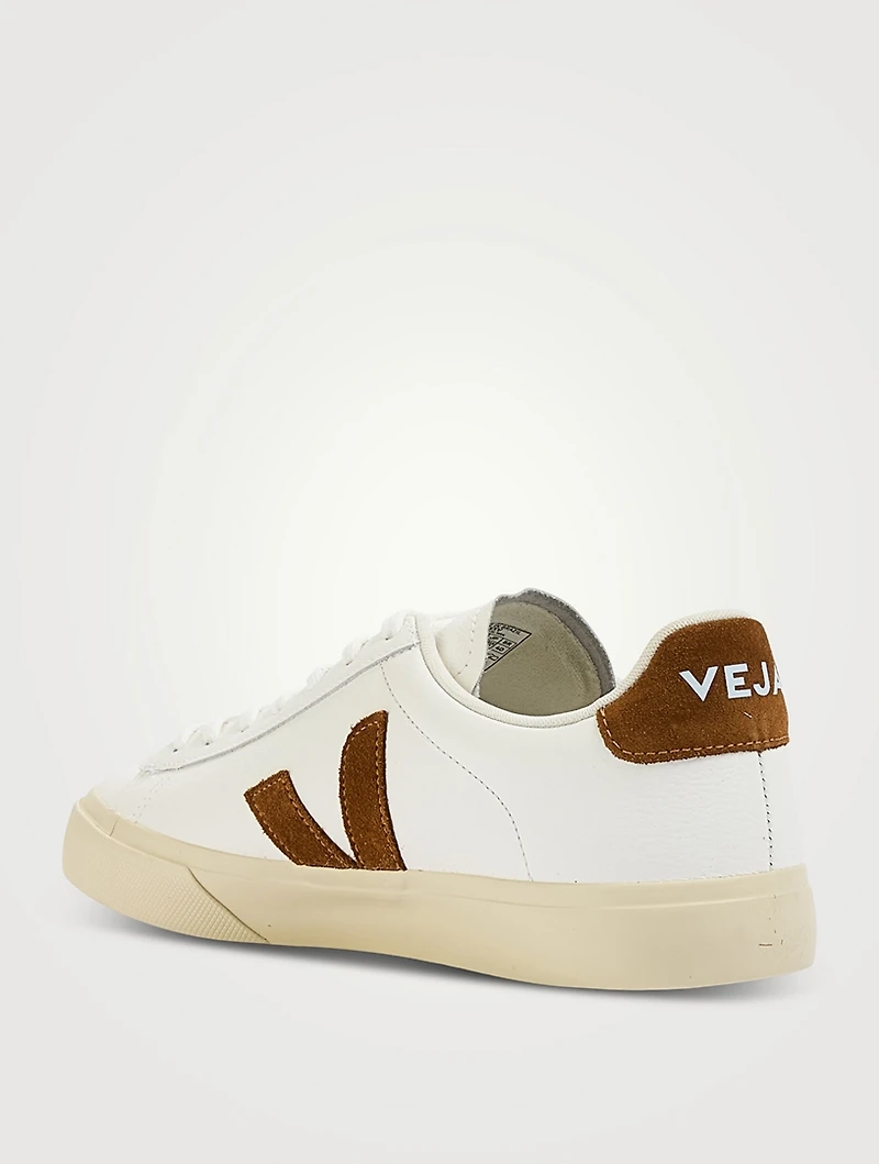 Campo Leather Sneakers With Suede