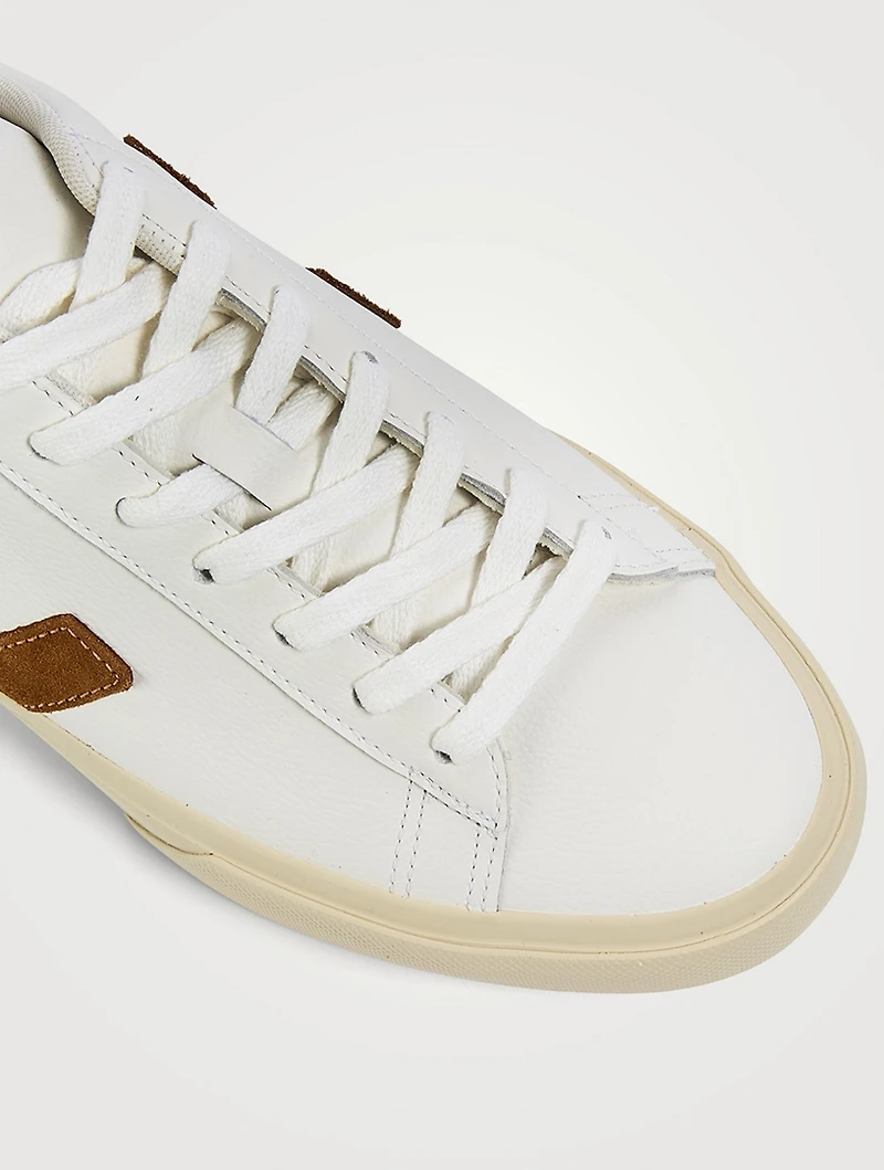 Campo Leather Sneakers With Suede