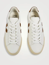 Campo Leather Sneakers With Suede