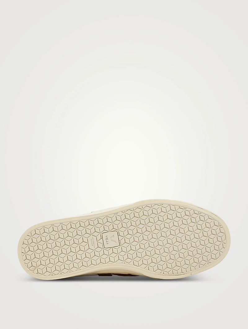 Campo Leather Sneakers With Suede
