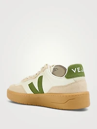 V-90 O.T. Leather And Suede Sneakers