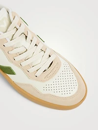 V-90 O.T. Leather And Suede Sneakers