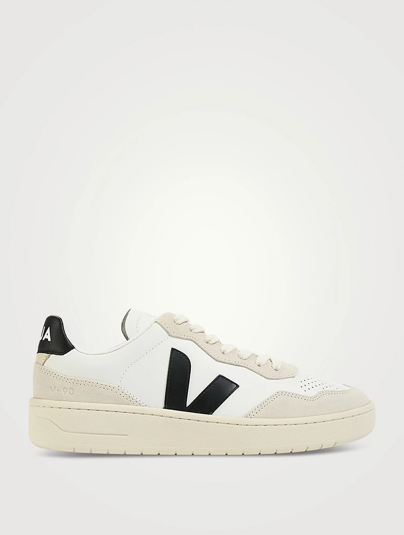 V-90 O.T. Leather And Suede Sneakers