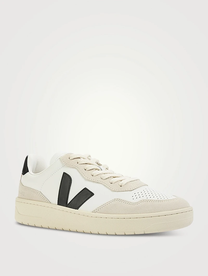 V-90 O.T. Leather And Suede Sneakers