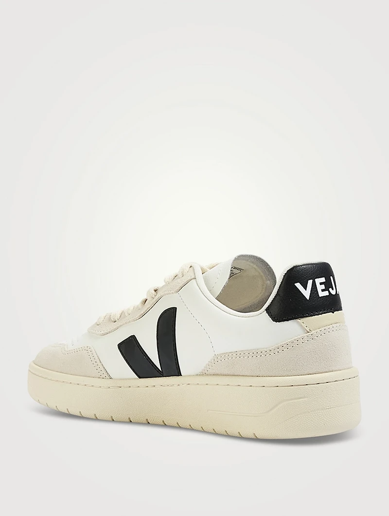 V-90 O.T. Leather And Suede Sneakers