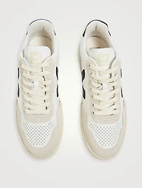 V-90 O.T. Leather And Suede Sneakers