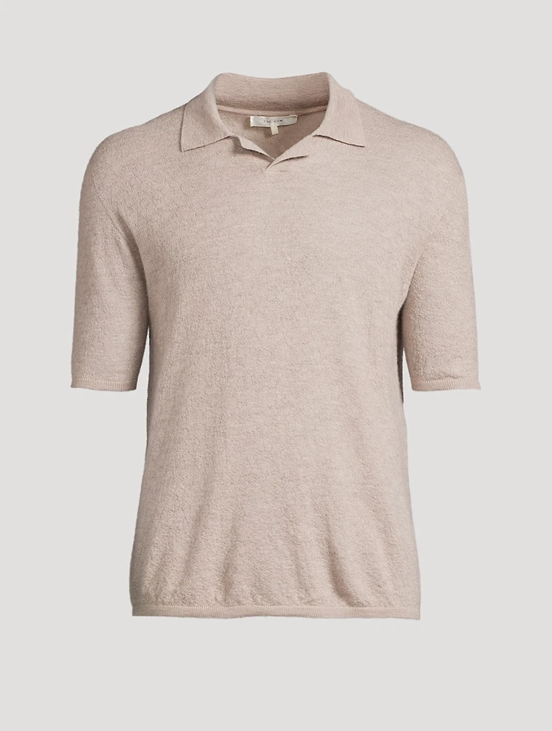 Isao Cashmere Polo Shirt