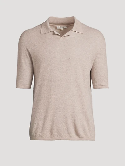 Isao Cashmere Polo Shirt