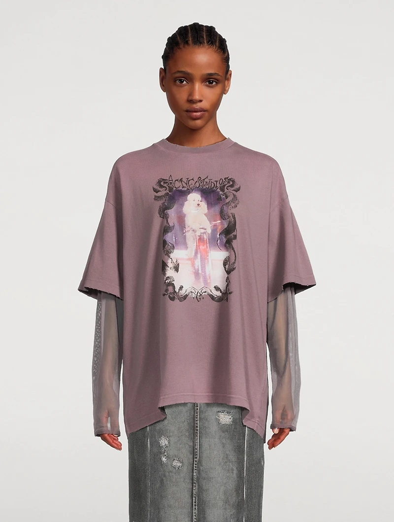 Layered Graphic T-Shirt
