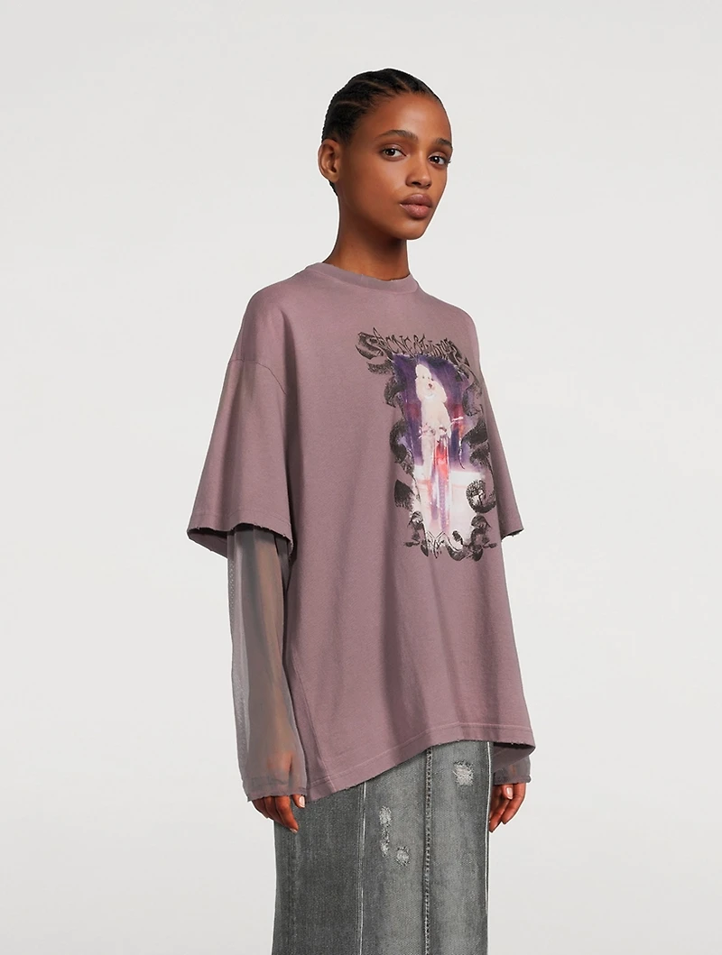 Layered Graphic T-Shirt