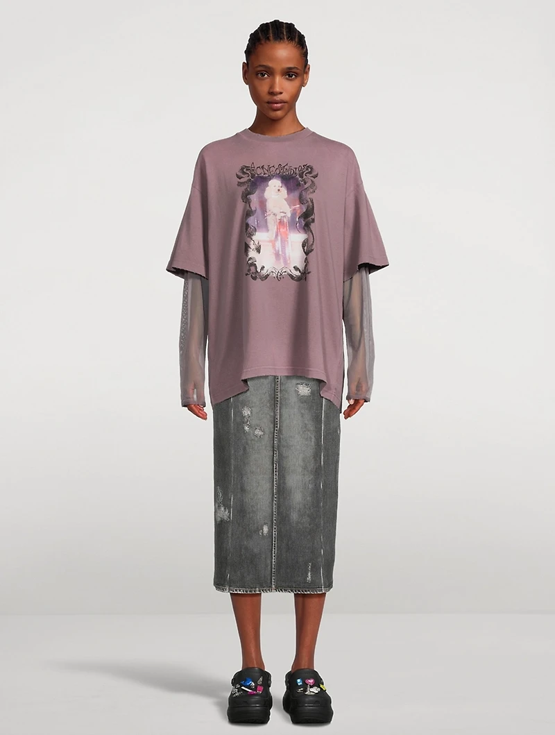 Layered Graphic T-Shirt