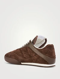 Chloé Kick Suede And Mesh Sneakers