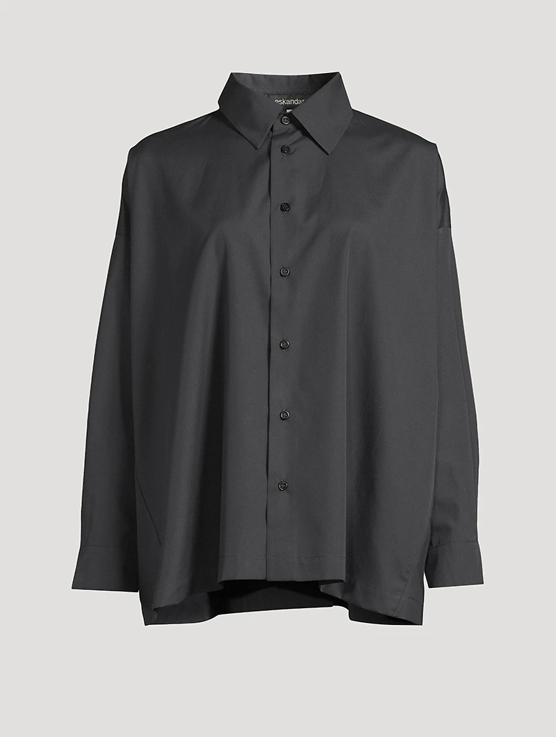Oversized Poplin Shirt