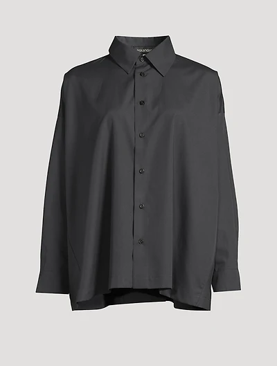 Oversized Poplin Shirt