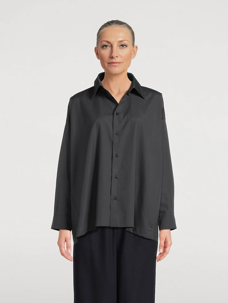 Oversized Poplin Shirt