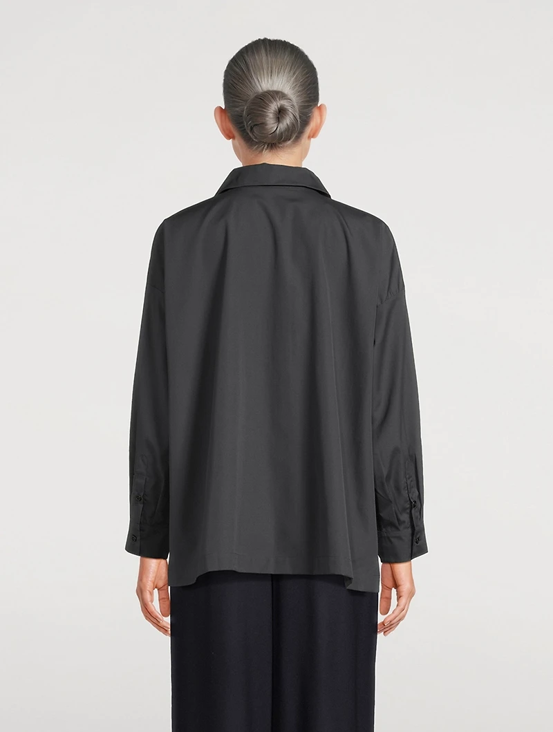 Oversized Poplin Shirt